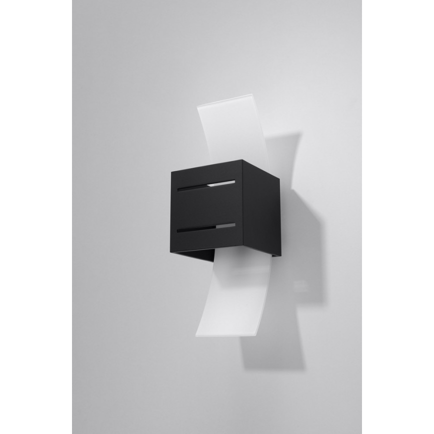 Applique murale LORETO 1xG9/40W/230V noir