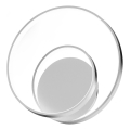 Applique murale LUCERO LED/13W/230V chrome brillant