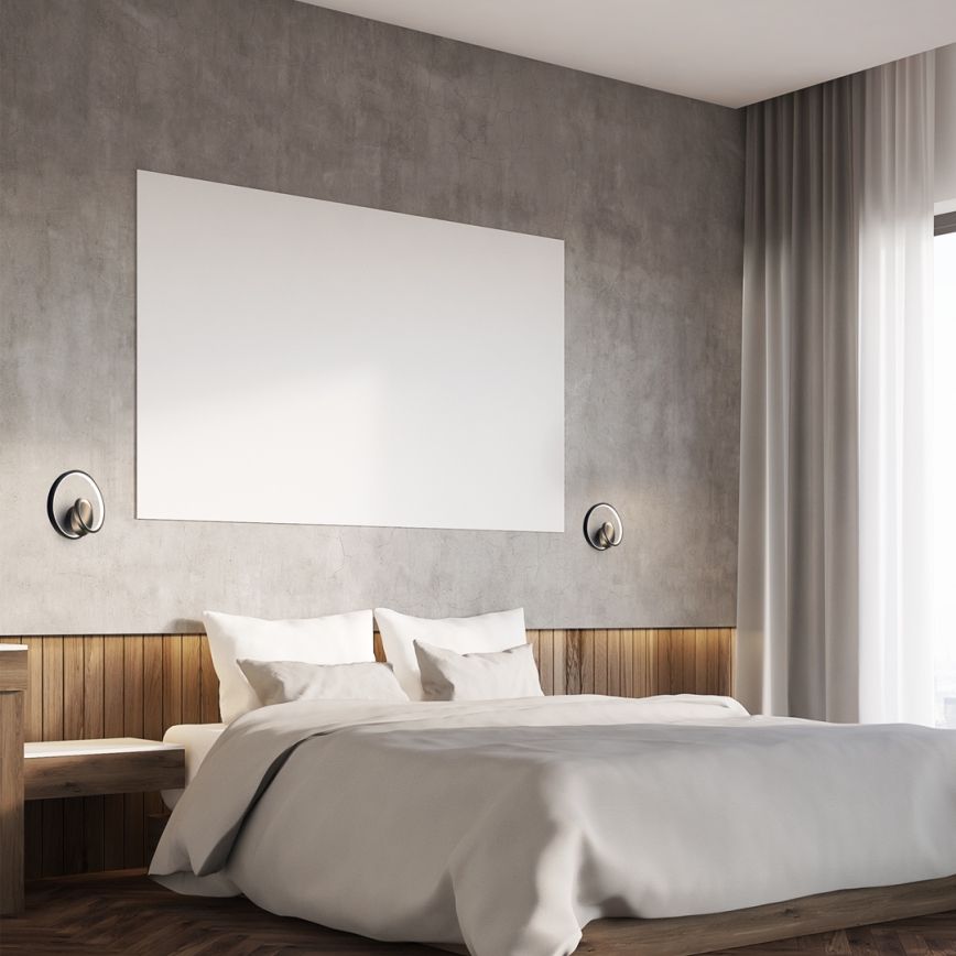 Applique murale LUCERO LED/13W/230V noir