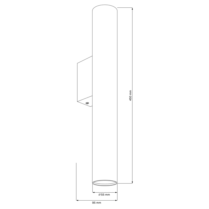 Applique murale LUNGOMARE 2xGU10/10W/230V doré