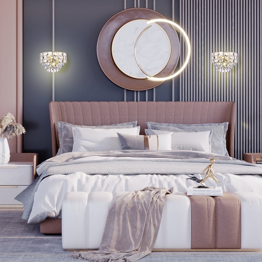 Applique murale LUXURIA 2xE14/40W/230V doré