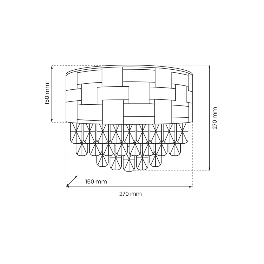 Applique murale LUXURIA 2xE14/40W/230V doré
