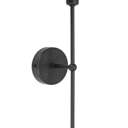 Applique murale MADELA 1xE14/40W/230V noire