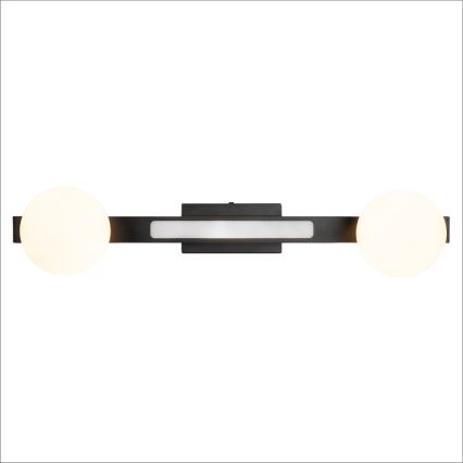 Applique murale MAGNET LED/13W/230V + 2xG9/60W 3000/4000K noir