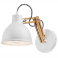 Applique murale MARCELLO 1xE27/60W/230V hêtre