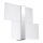 Applique murale MASSIMO 2xG9/40W/230V blanc/chrome brillant
