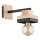 Applique murale MIKO 1xE27/15W/230V noire/beige