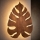 Applique murale MONSTERA 3xG9/8W/230V brune