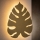 Applique murale MONSTERA 3xG9/8W/230V dorée