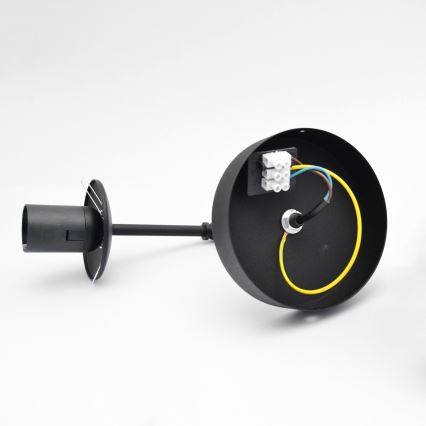 Applique murale MOON 1xE27/15W/230V noir