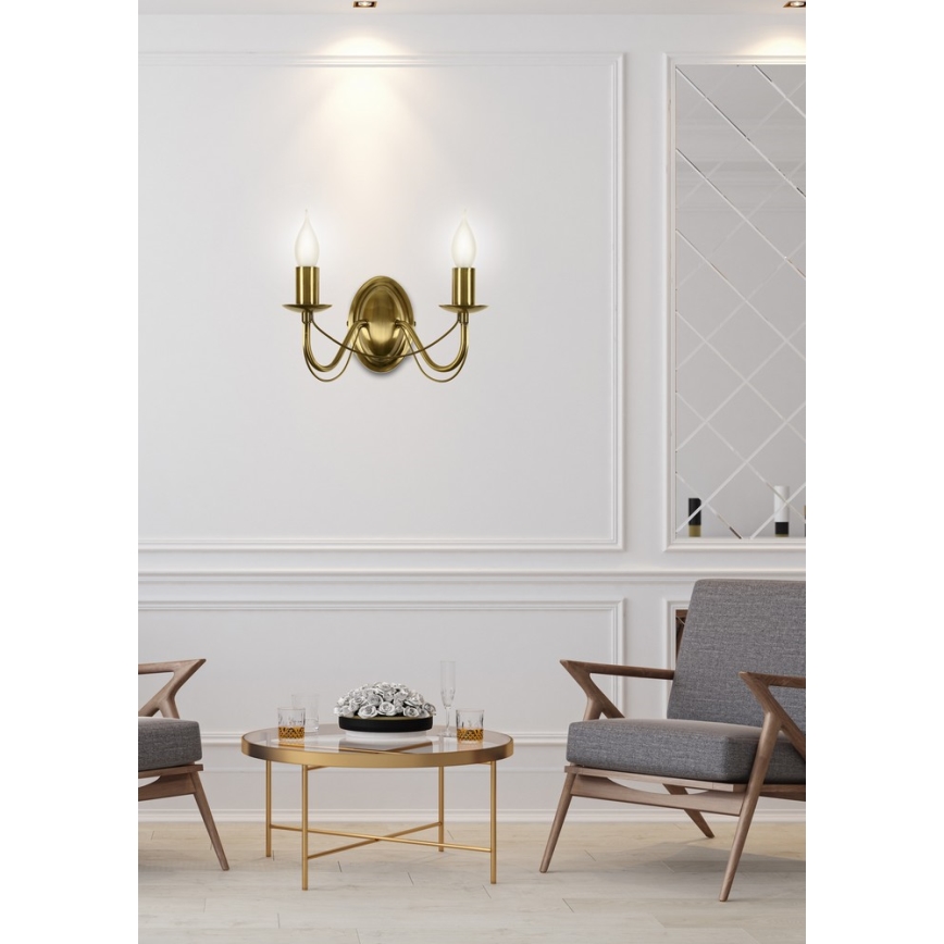 Applique murale MUZA 2xE14/40W/230V