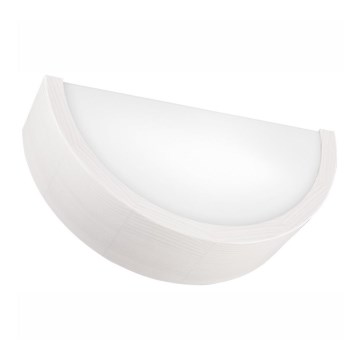 Applique murale NATURAL 1xE27/60W/230V blanc/pin