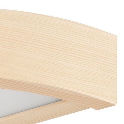 Applique murale NATURAL 1xE27/60W/230V pin/beige