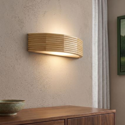 Applique murale NATURAL MODERN 1xE27/15W/230V en pin