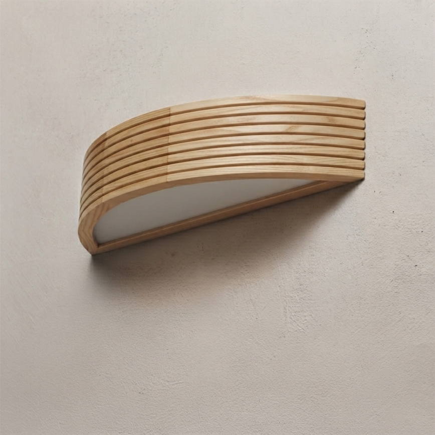 Applique murale NATURAL MODERN 1xE27/15W/230V en pin
