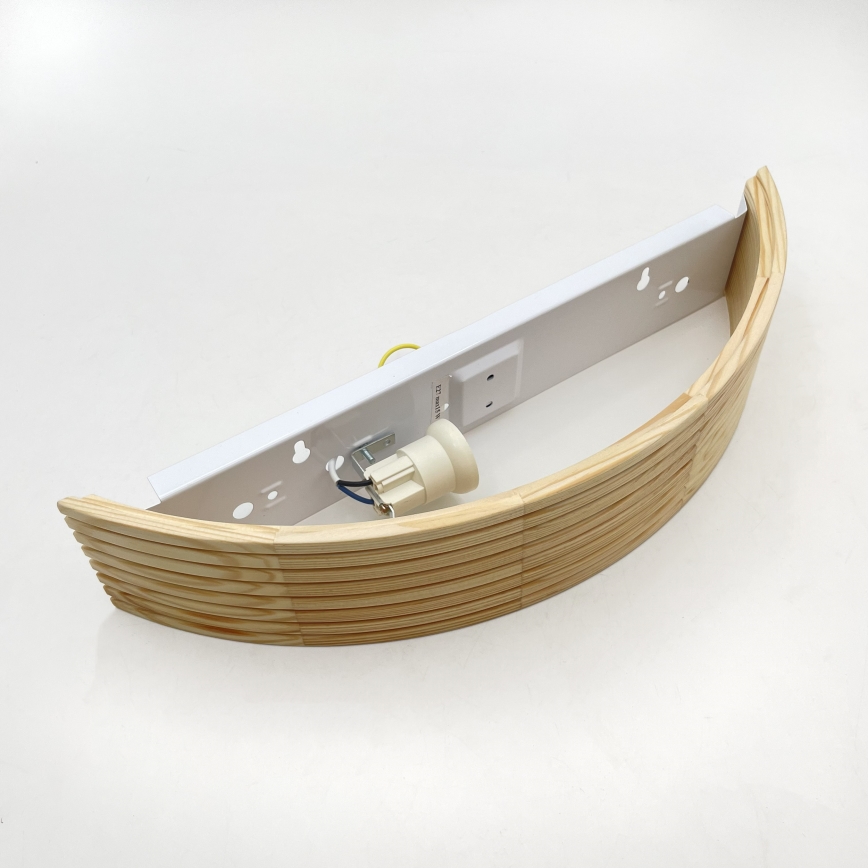 Applique murale NATURAL MODERN 1xE27/15W/230V en pin