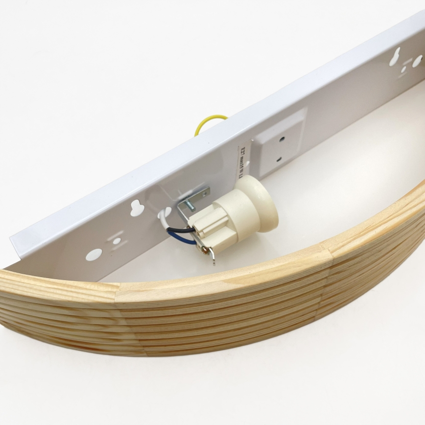 Applique murale NATURAL MODERN 1xE27/15W/230V en pin
