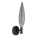 Applique murale NORDIC 1xG9/5W/230V noir/gris fumé