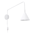 Applique murale NOX 1xE14/10W/230V blanc