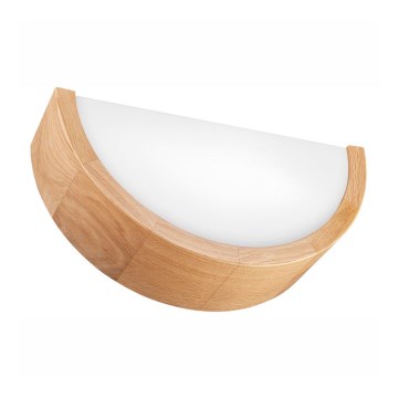 Applique murale OAK 1xE27/60W/230V chêne