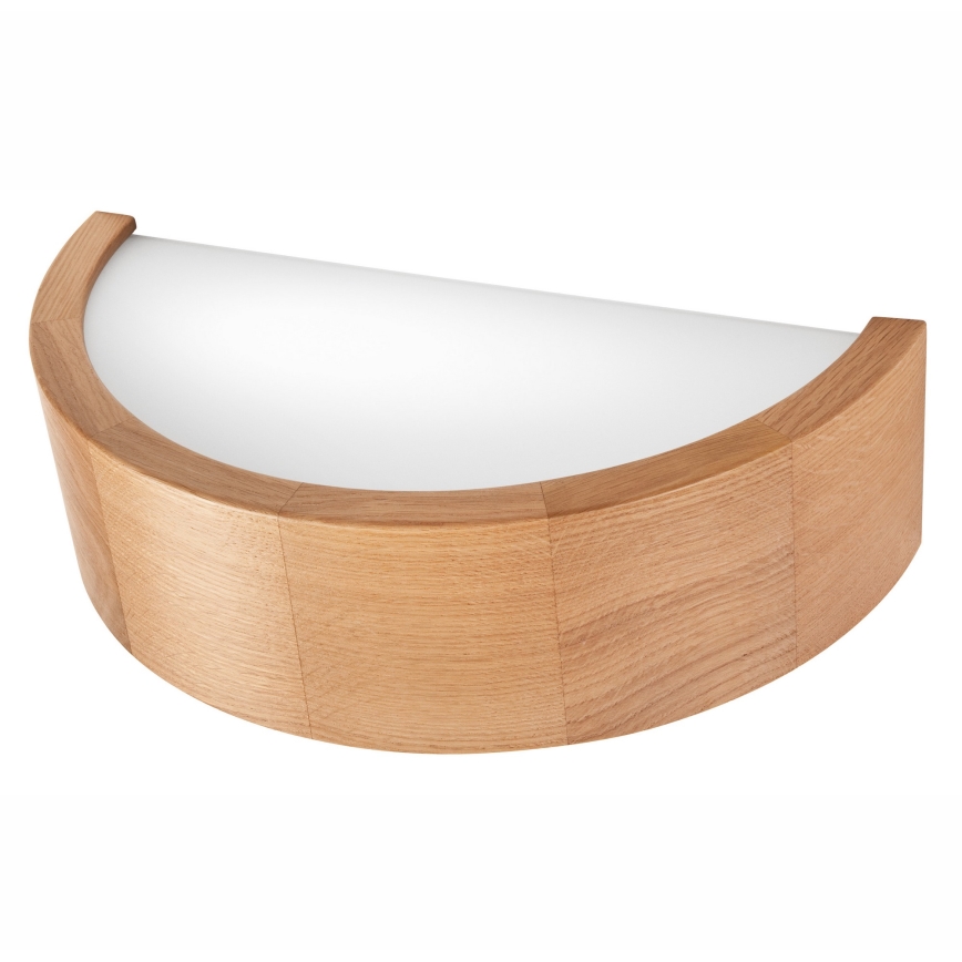 Applique murale OAK 1xE27/60W/230V chêne