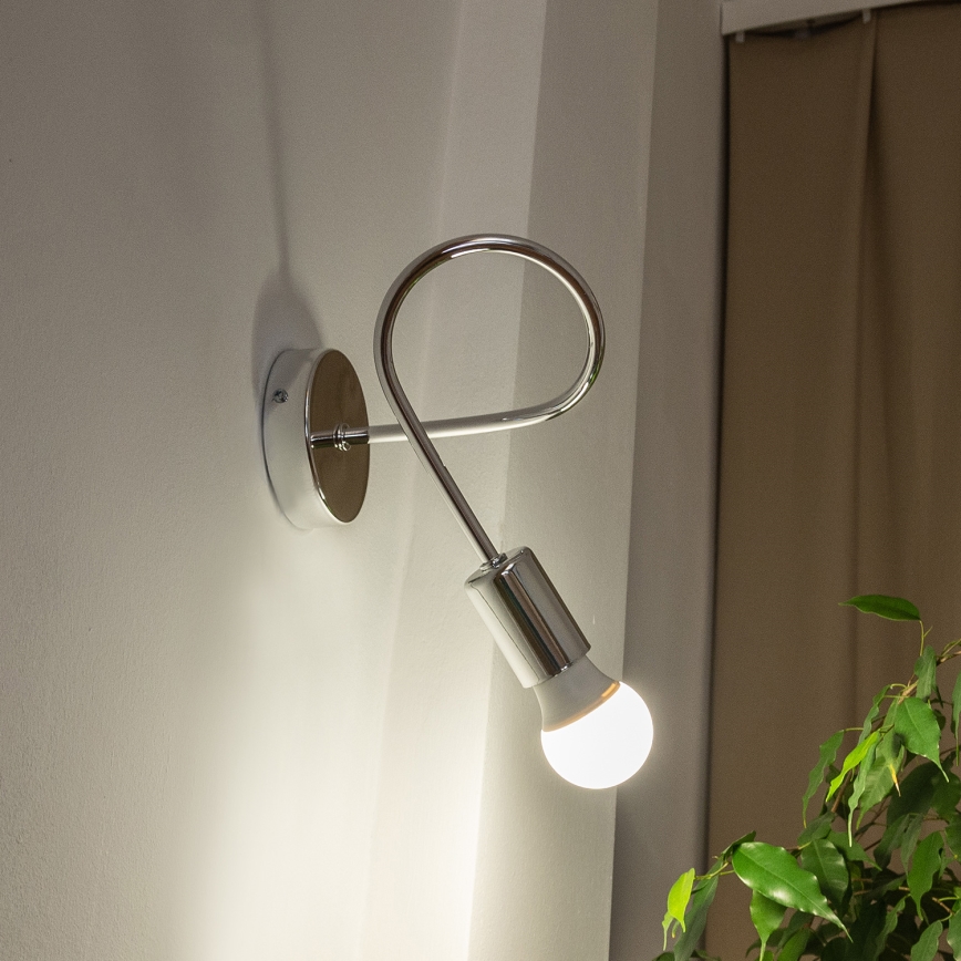 Applique murale OXFORD 1xE27/15W/230V chrome brillant