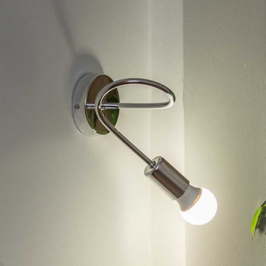 Applique murale OXFORD 1xE27/15W/230V chrome brillant