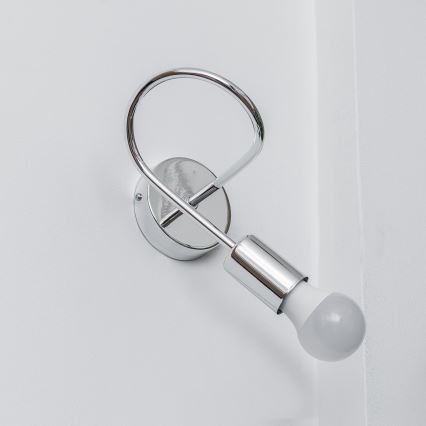 Applique murale OXFORD 1xE27/15W/230V chrome brillant