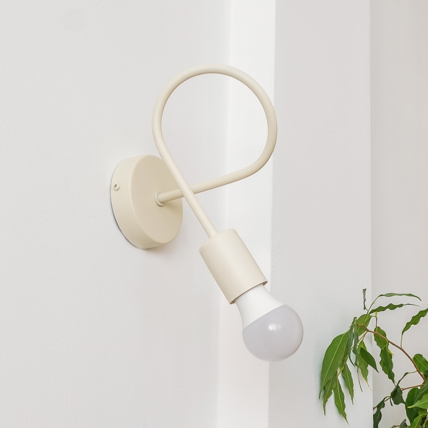 Applique murale OXFORD 1xE27/15W/230V crème