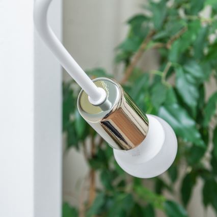 Applique murale OXFORD 1xE27/15W/230V doré/blanc