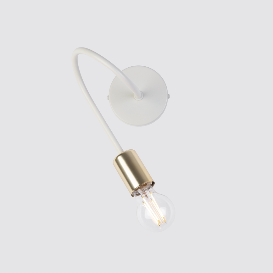 Applique murale OXFORD 1xE27/15W/230V laiton/blanc