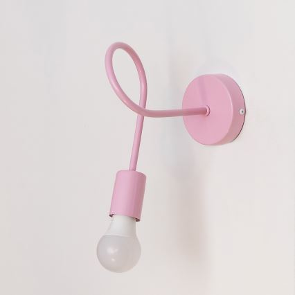 Applique murale OXFORD 1xE27/15W/230V rose