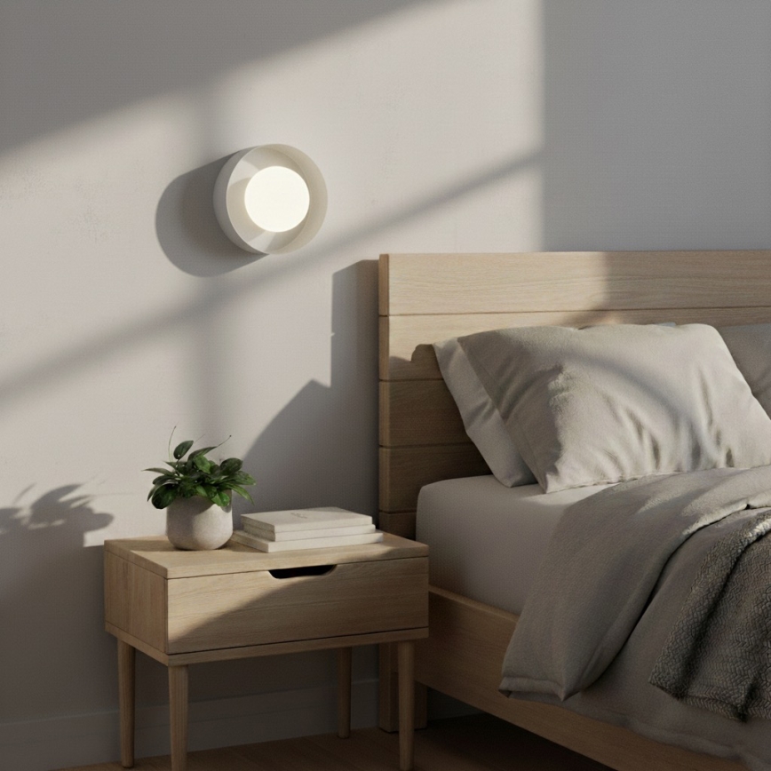 Applique murale OZZY 1xG9/8W/230V blanche