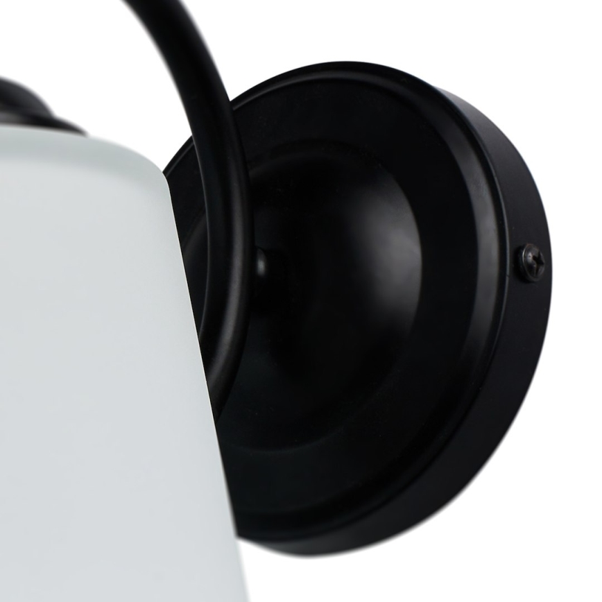 Applique murale PAFOS 1xE27/15W/230V noire