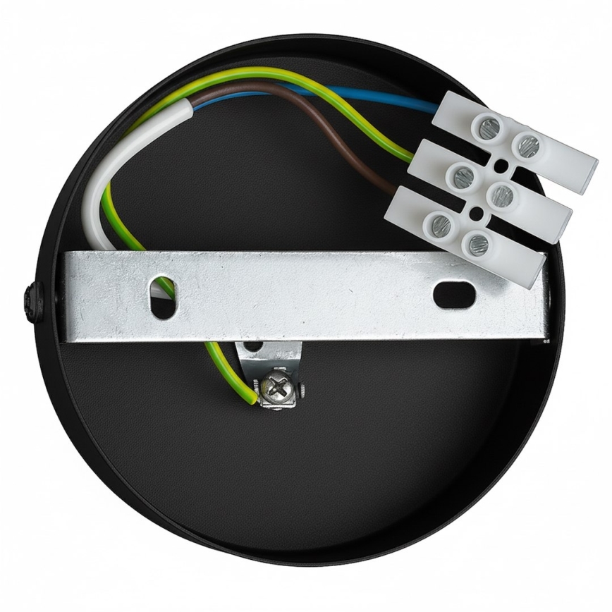 Applique murale PAFOS 1xE27/15W/230V noire