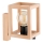 Applique murale PAKO 1xE27/15W/230V beige
