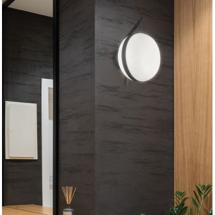 Applique murale PALMA 1xE27/40W/230V noire