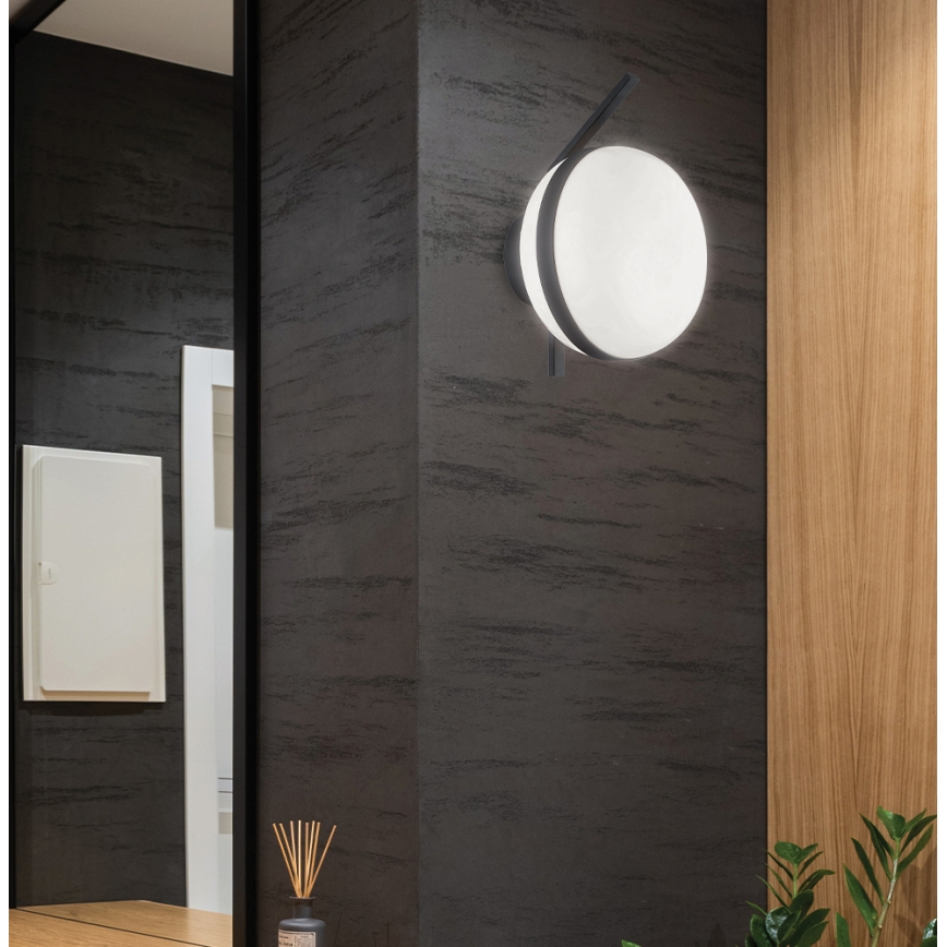 Applique murale PALMA 1xE27/40W/230V noire