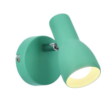 Applique murale PICARDO 1xE14/40W/230V turquoise