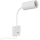 Applique murale PUNTO avec port USB 1xGU10/9W/230V blanche