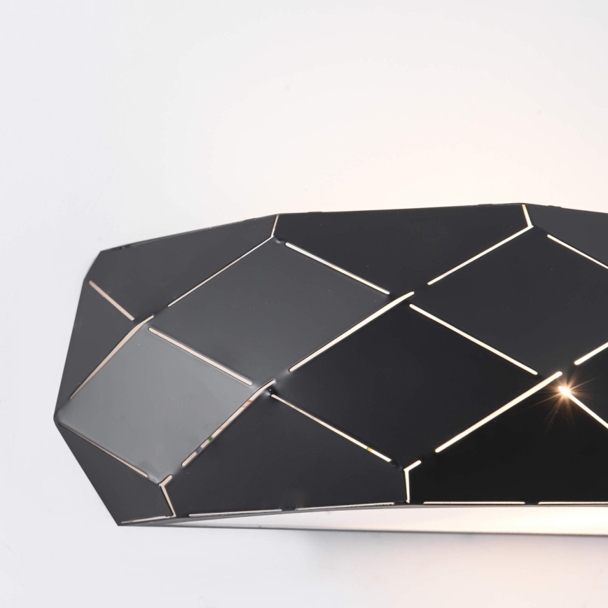 Applique murale REUS 1xE27/40W/230V noire