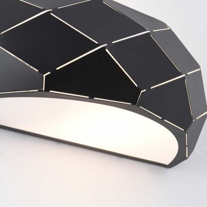 Applique murale REUS 1xE27/40W/230V noire