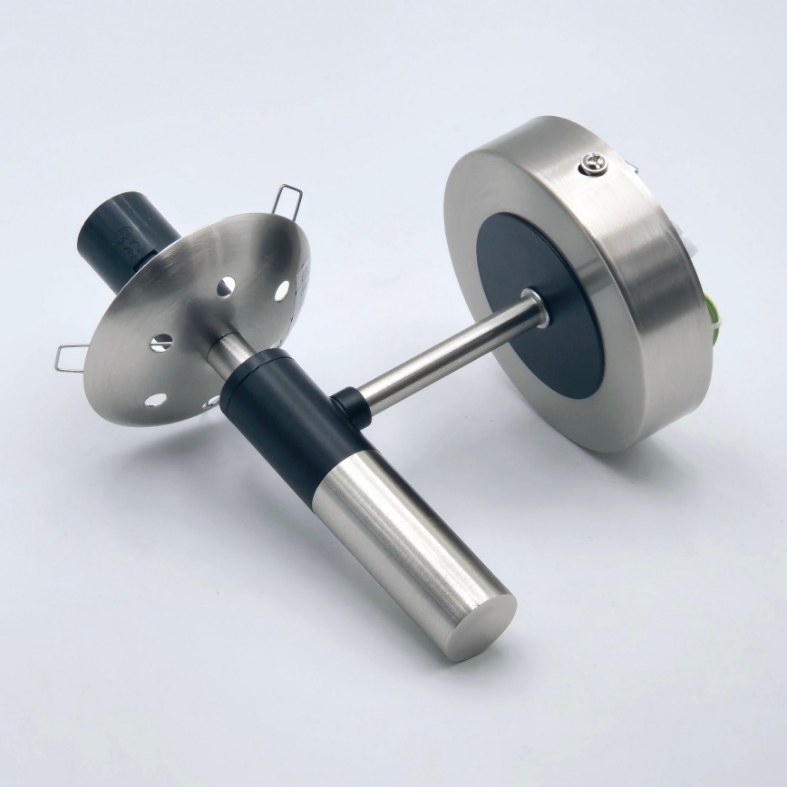 Applique murale ROLLO 1xE14/5W/230V chrome mat/fumé