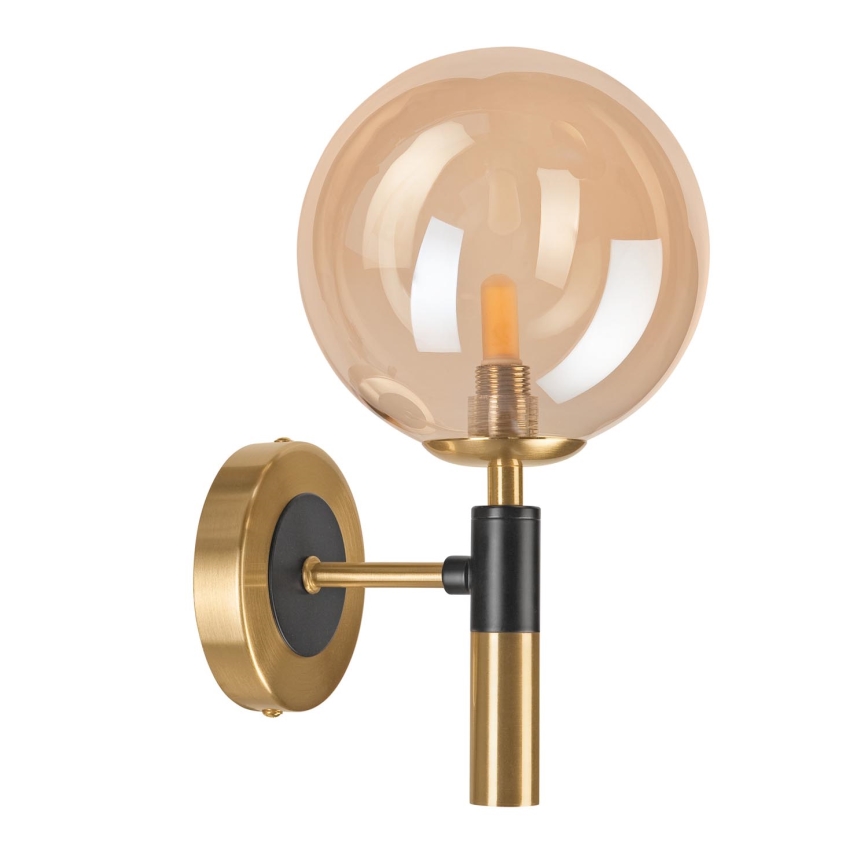 Applique murale ROLLO 1xG9/5W/230V doré/fumé beige