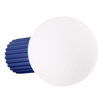 Applique murale salle de bain HALO 1xG9/8W/230V d. 12 cm IP44 bleu