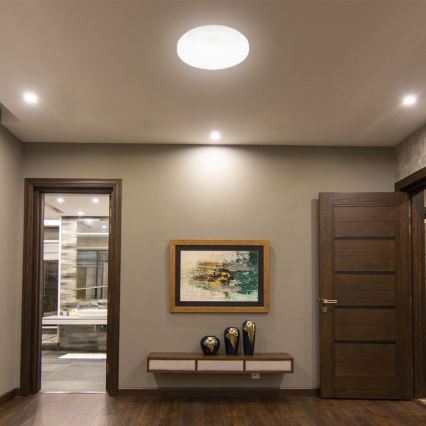 Applique murale salle de bain avec détecteur SAMSUNG CHIP LED/15W/230V 3000/4000/6000K IP44 blanc