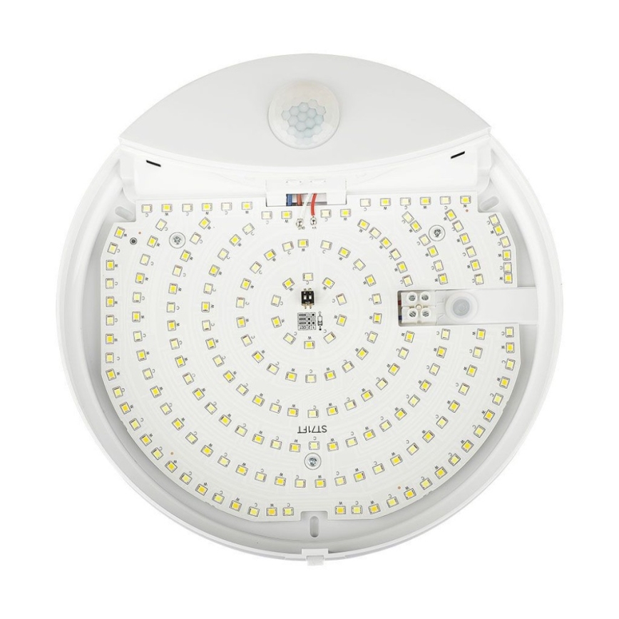 Applique murale salle de bain avec détecteur SAMSUNG CHIP LED/15W/230V 3000/4000/6000K IP44 blanc