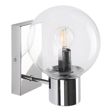Applique murale SFERIO 1xE14/5W/230V chrome brillant/transparent
