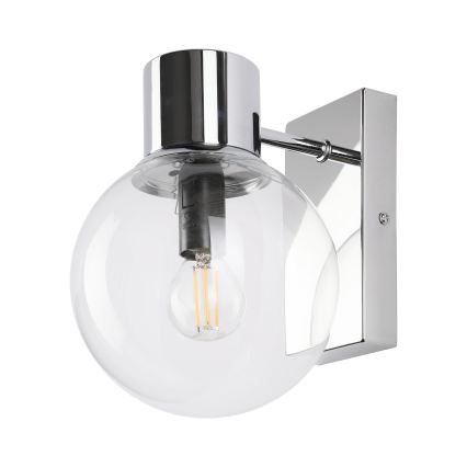 Applique murale SFERIO 1xE14/5W/230V chrome brillant/transparent