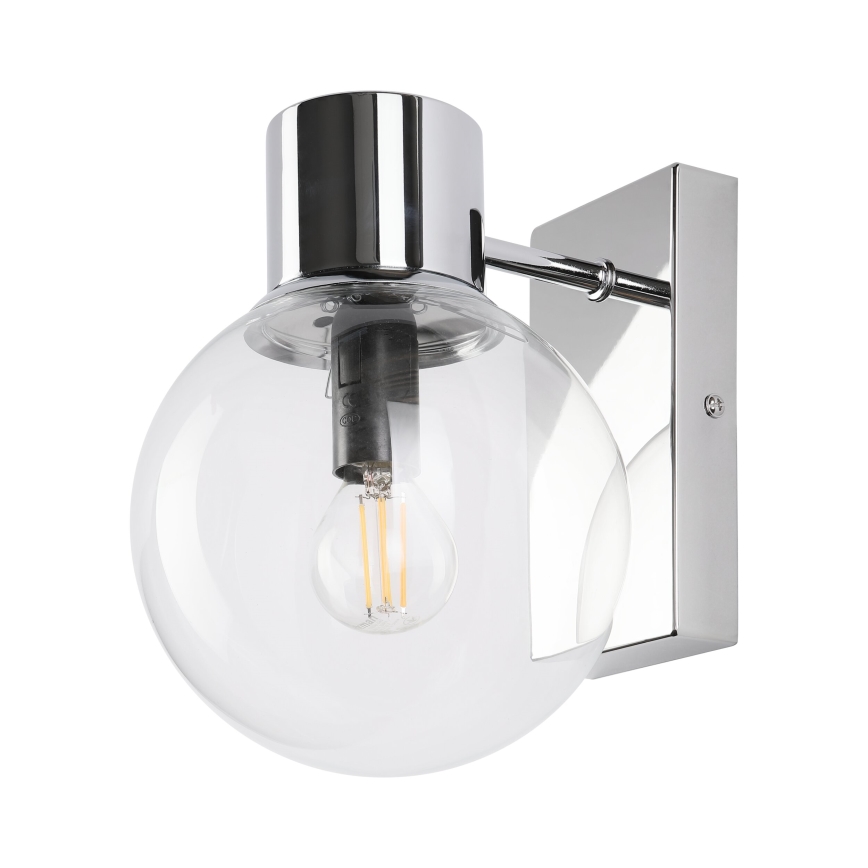 Applique murale SFERIO 1xE14/5W/230V chrome brillant/transparent